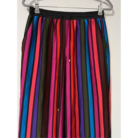 Trina Turk colorful long striped pants S - Picture 4 of 5